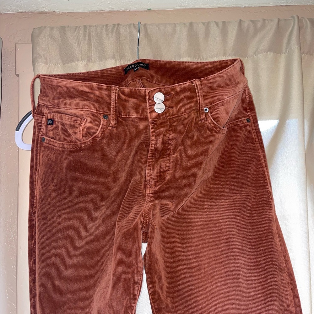 Dear John Women's Brown Corduroy Flare Jeans